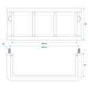 2 x Universal Rücklicht Schutzgitter 228x105x80mm Rücklichtschutz Rückleuchte