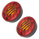 2er Set Rückleuchten Anhänger Beleuchtung 3 Funktionen 122 mm Schlussleuchten