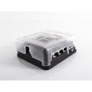 Stromverteiler mit 6-fach Sicherungshalter Sicherungskasten für Wohnmobil, Boot