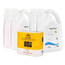 Freizeitschmiede Set Sanitärzusatz Simple Blue & Rinse  je 2L oder 4L & ALL Soft Toilettenpapier