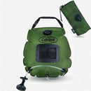 Camping Solardusche 20L Campingdusche Solar Dusche mit Temperaturanzeige, Brause