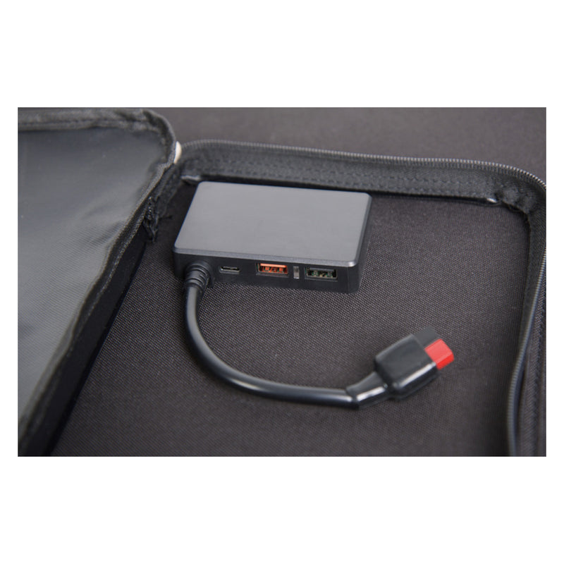 Carbest Solarkoffer Power Solarpanel SC 200W - Camping Solarmodul Monokristallin