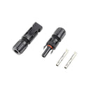 2x Carbest Solar Stecker MC4 Set 4-6mm² Querschnitt Rastverrieglung wasserdicht IP68 – Carbest
