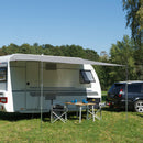 Sonnendach Sonnensegel Como (Gr. 8) grau 700 x 240cm