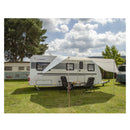 RE-Tent Sonnensegel MAURITIUS 460 / 510 / 560 - Reimo Tarp Sonnenschutz Hellgrau