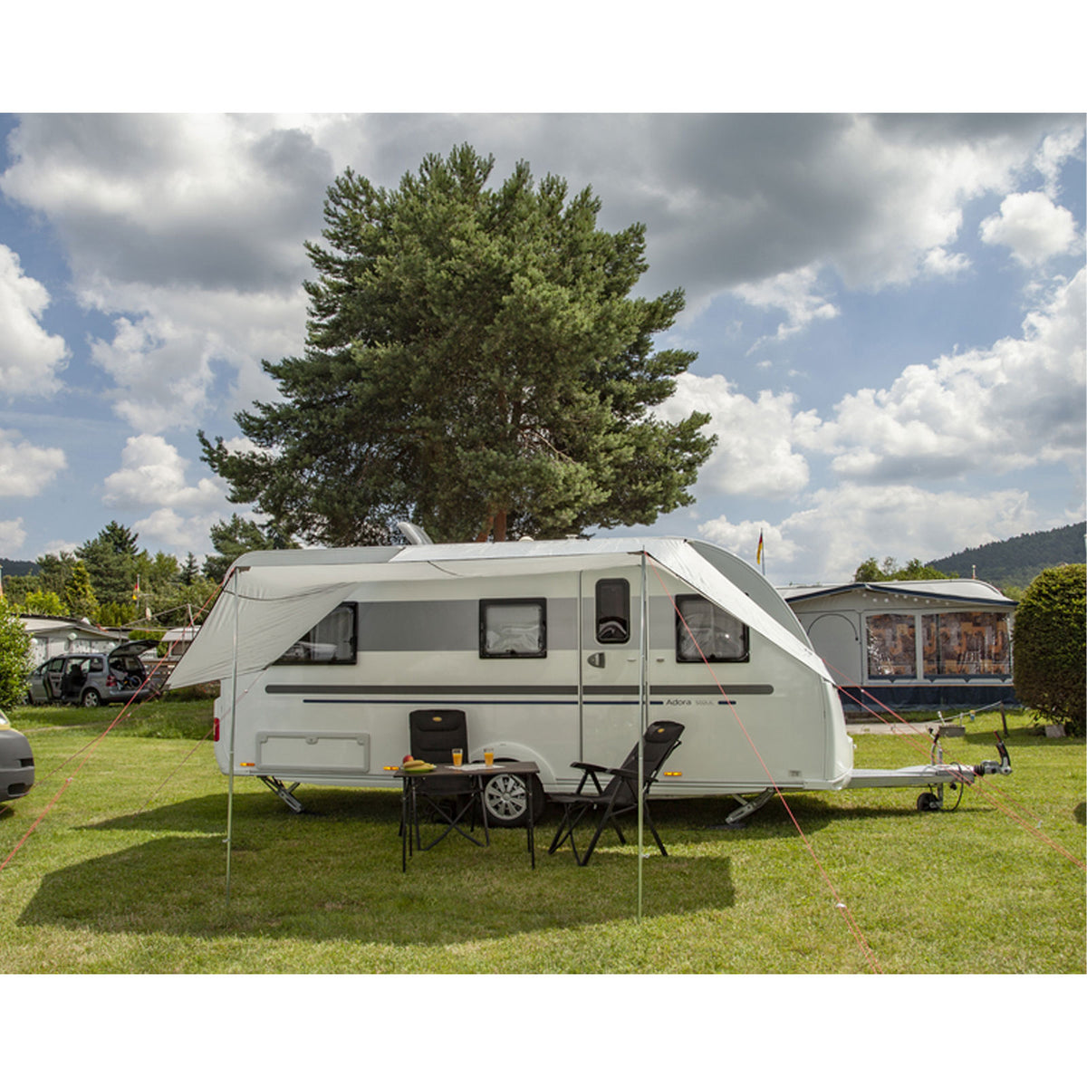hobby wohnwagen sonnensegel Mauritius XXL 560x300 cm - Vo three-wheeled bike size:NA I was the Stig