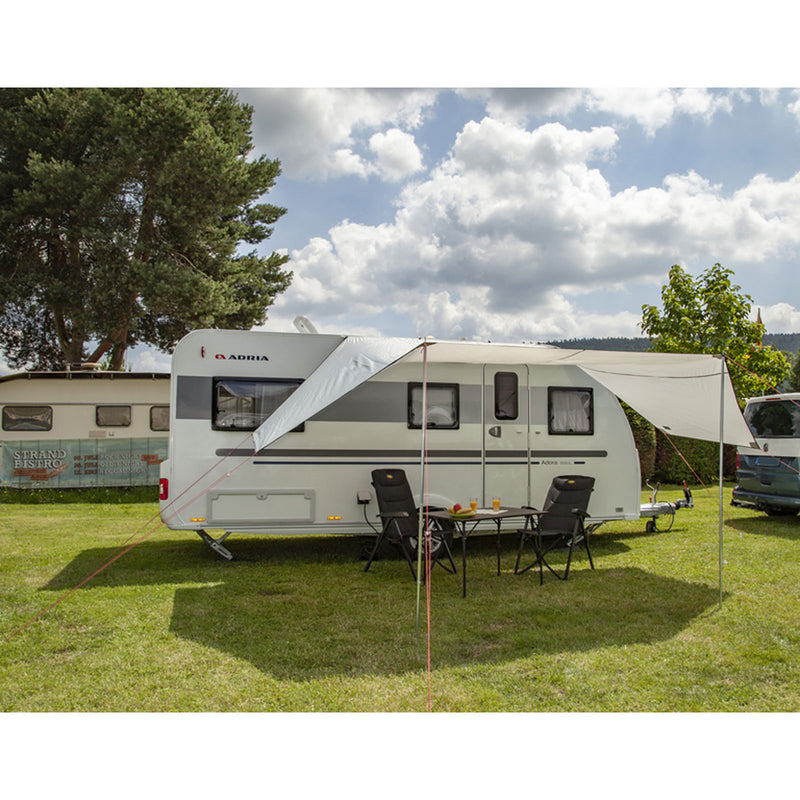 Sonnensegel Mauritius XXL 560x300 cm - Vordach für Wohnwagen, Wohnmobil, Bus