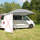 Sonnenvordach "Palm Beach" 260x240 7mm Keder passend für VW T4,5,6 Lime/Grau