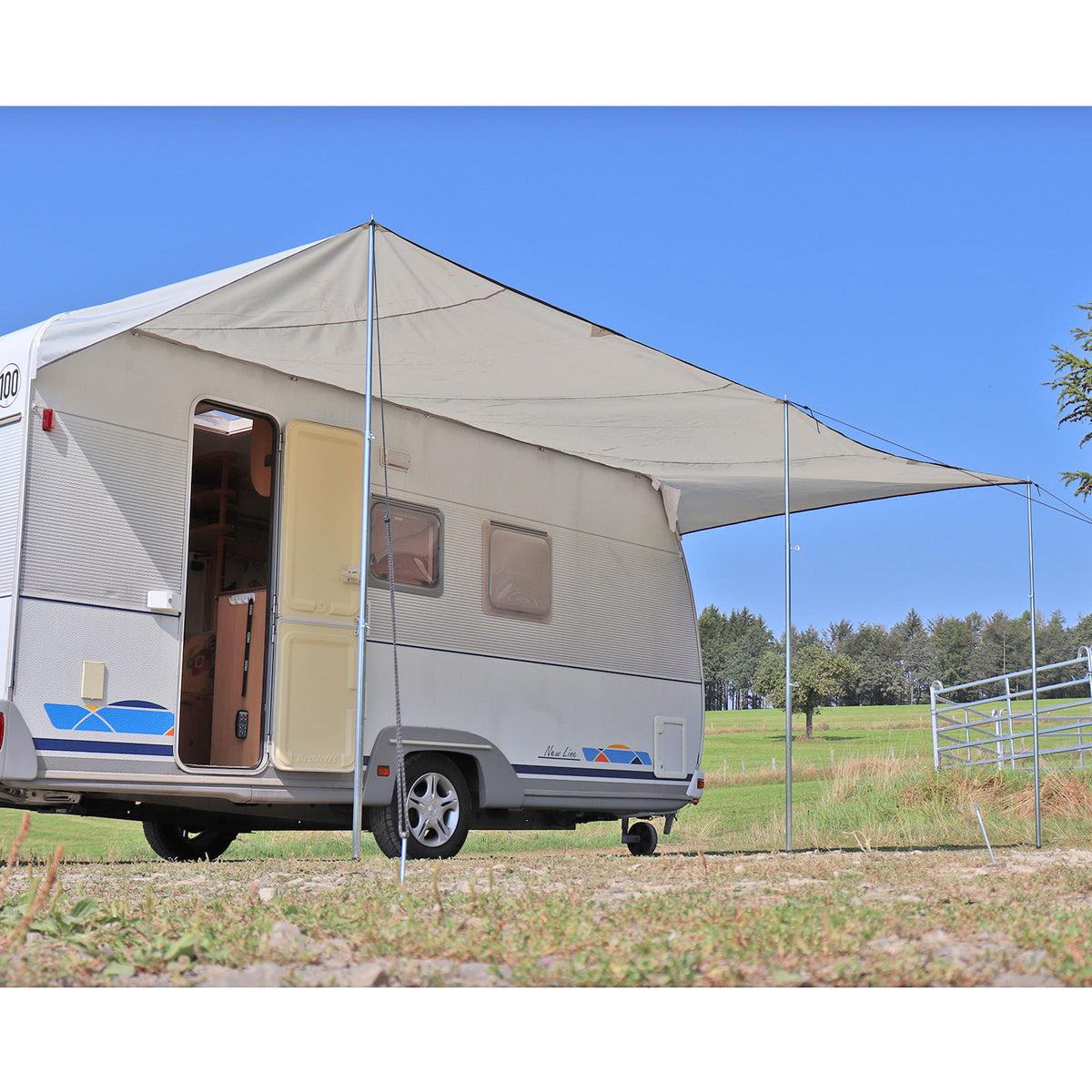 deiwo luft sonnensegel 300 deiwo Premium Sonnendach Sonnensegel 300x240cm