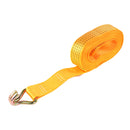 Spanngurt mit Ratsche Doppelhaken 8 Meter 5000Kg 50mm Breite PES Orange für LKW – ProPlus