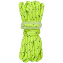 Abspannleinen fluoreszierend Set von 4 Stück Spannleinen Seile leuchtend Camping