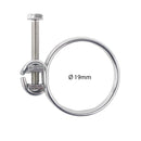 Spiralschlauchklemme 19 mm (3/4') (Stück) – Drahtschlauchschelle mit 19mm Durchmesser zur Verbindung von Spiral- und Luftsch