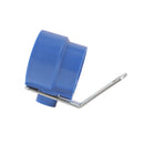 Anhänger Steckerhalter für 7 und 13-polige Anhängerstecker, Stecker Halter blau