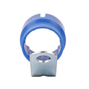 Anhänger Steckerhalter für 7 und 13-polige Anhängerstecker, Stecker Halter blau