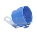 Anhänger Steckerhalter für 7 und 13-polige Anhängerstecker, Stecker Halter blau