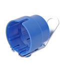 Anhänger Steckerhalter für 7 und 13-polige Anhängerstecker, Stecker Halter blau