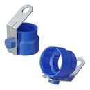 Anhänger Steckerhalter für 7 und 13-polige Anhängerstecker, Stecker Halter blau