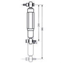 AL-KO Octagon Stoßdämpfer Set, 2 Stück, grün, 900 Kg – AL-KO