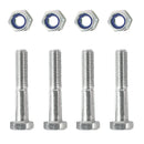 2x AL-KO Octagon Stoßdämpfer rot 1800 / 3500 Kg für Wohnwagen und Anhänger