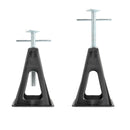 Stützbock 2er Set | Kunststoff | höhenverstellbar 25-42cm | 750Kg Traglast