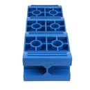 Jumbo Auffahrkeile Stufenkeile Blau für Wohnwagen & Wohnmobil