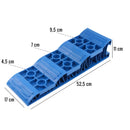 Jumbo Auffahrkeile Stufenkeile Blau für Wohnwagen & Wohnmobil