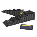 Quattro 3 Stufenkeile 2er Set inkl. Tragetasche & Kreuzwasserwaage