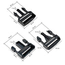 Sturmband Abspannset 2x3M mit Clips für Markisen, Vorzelte, Safarirooms