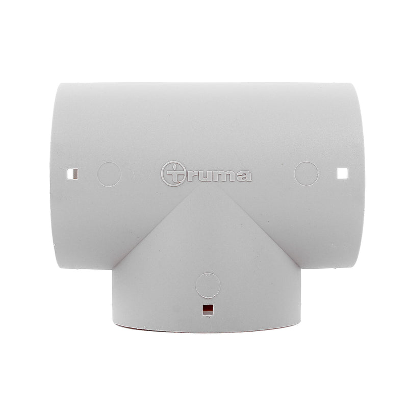 5 Meter Warmlufterteilerrohr 65mm + 2x T Stück Grau TS-T von Truma