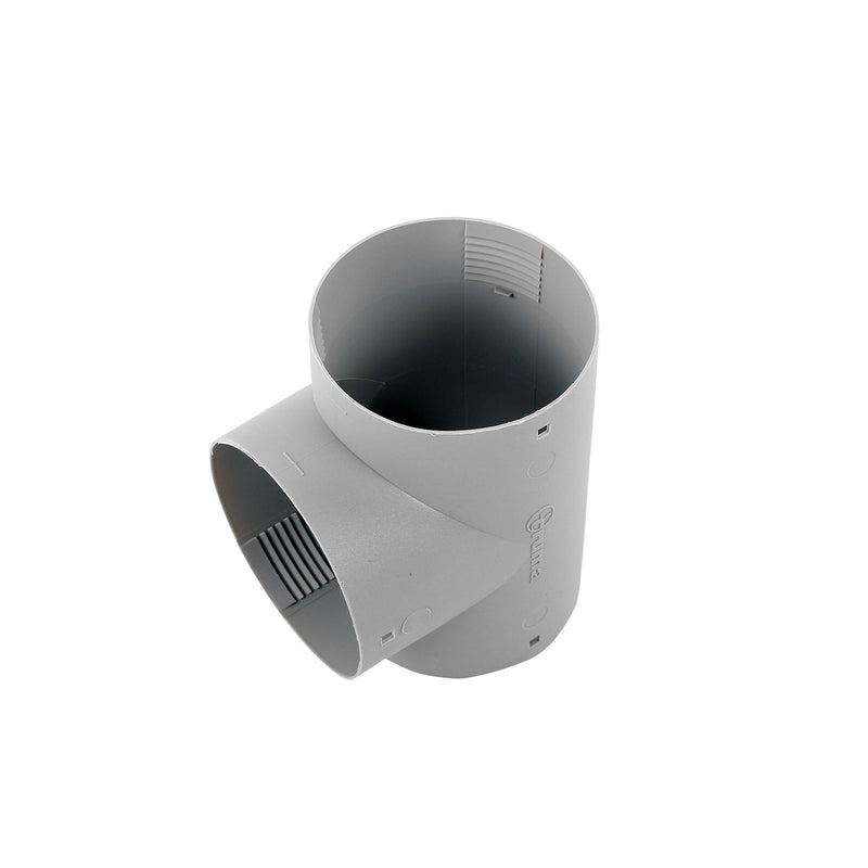 4x T Stück für Warmluftrohre Truma Grau für 65 mm TS T-Stück