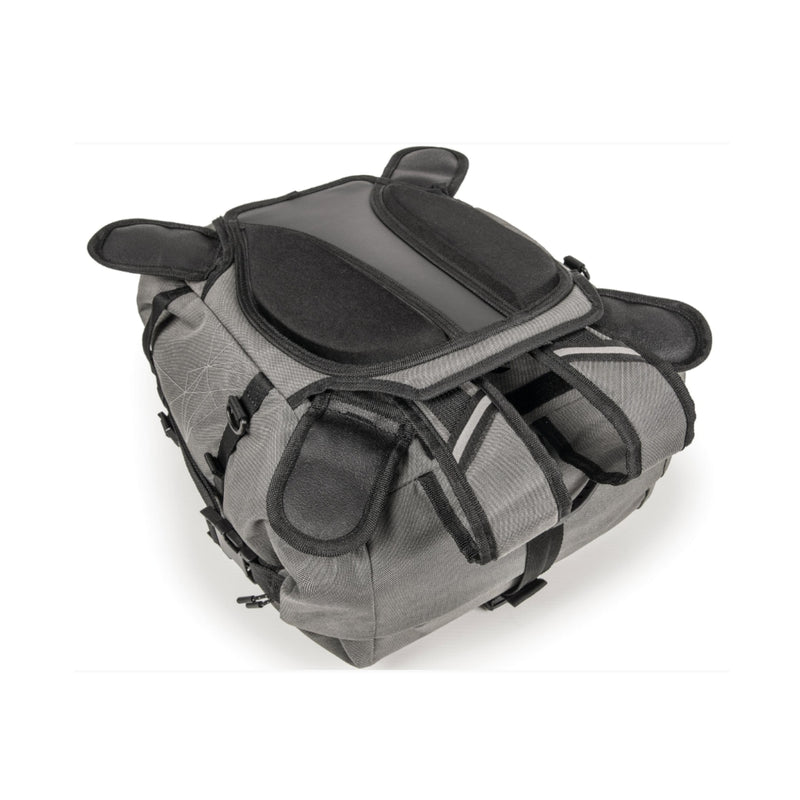 Kappa Tankrucksack Grau RA315, 2in1 Motorrad Tanktasche und Rucksack , 20L