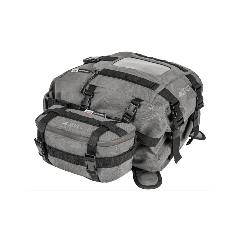 Kappa Tankrucksack Grau RA315, 2in1 Motorrad Tanktasche und Rucksack , 20L