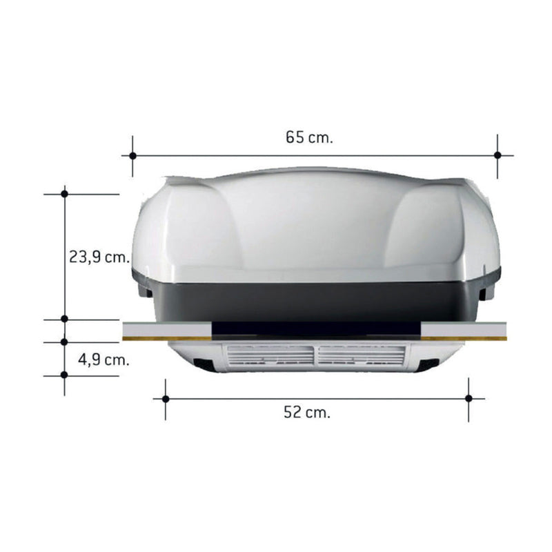 Dachklimaanlage Telair Dual Clima 8400H 2,5KW mit Wärmepumpe Wohnwagen Wohnmobil