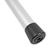 deiwo 3x Alu Zeltstange stufenlos Teleskop 98,5-230cm Aufstellstange Tarpstange