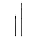 Alu Teleskop Aufstellstangen | 2er Set | 230cm | Sonnensegel | Tarpstangen | sw – Deiwo
