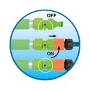 Autowaschbürste mit Teleskopstiel 1,65m Wohnmobil Waschbürste PKW Teleskop Bürste
