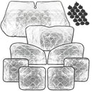 deiwo Thermomatte komplett Set 8-tlg, 7-lagig verschiedene Modelle