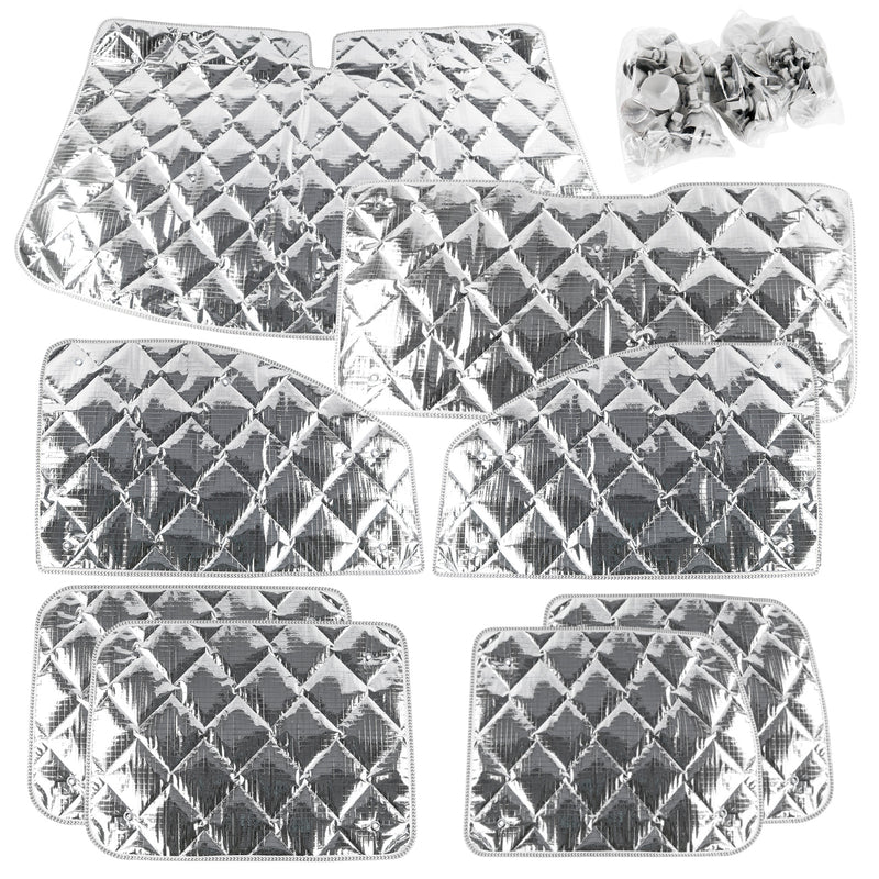 deiwo Thermomatte komplett Set 8-tlg, 7-lagig verschiedene Modelle