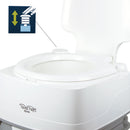 Porta Potti Qube 145 + Chemie + Fiamma Toilettenbürste + Aquasoft – Fiamma