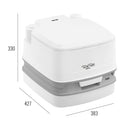 Porta Potti Qube 145 + Chemie + Fiamma Toilettenbürste + Aquasoft – Fiamma