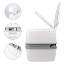 Thetford Porta Potti Qube 365 Campingtoilette 21 L + Toilettenpapier + Chemie