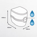 Thetford Porta Potti 565P Excellence Campingtoilette 21 L Tank