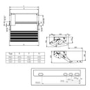 Single Step Alu | Trittstufe ausfahrbar | 12 Volt | 550mm | OmniStep | 5Kg | Alu