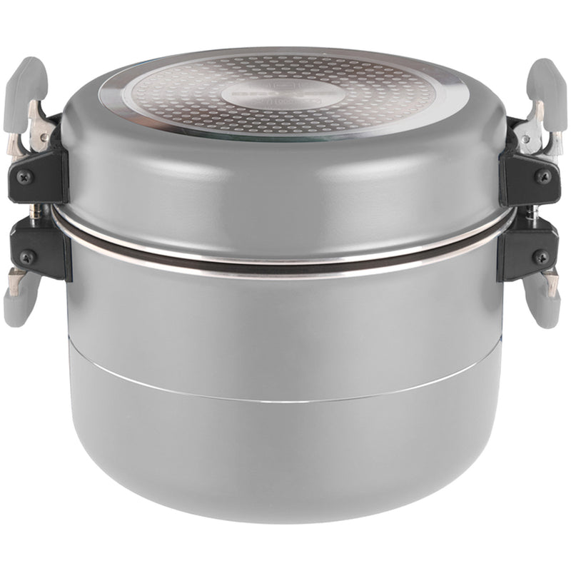 Brunner Fusion Topfset 8-tlg. Kochtopf-Set Camping Kochgeschirr Aluminium