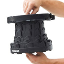 Ausziehbarer Hocker Camping Sitzhocker höhenverstellbar bis 180Kg belastbar