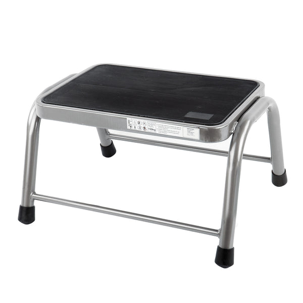 Trittstufe "Sydney" 38x26 cm Grau 24cm hoch bis 150kg Einstieg Hocker