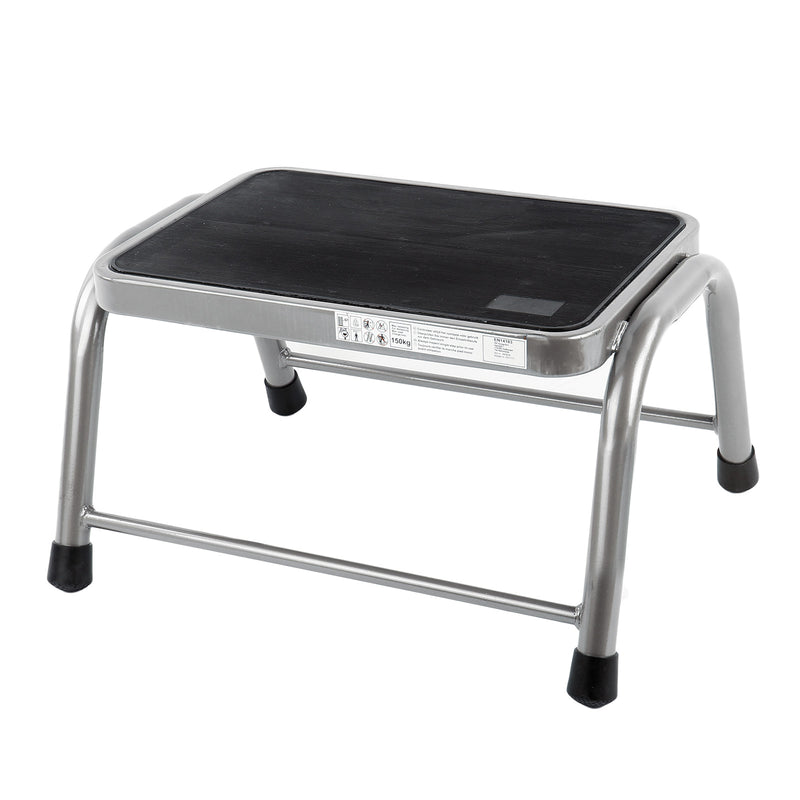 Trittstufe "Sydney" 38x26 cm Grau 24cm hoch bis 150kg Einstieg Hocker