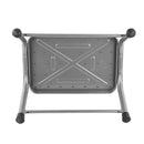 Trittstufe "Sydney" 38x26 cm Grau 24cm hoch bis 150kg Einstieg Hocker