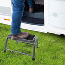 Trittstufe "Sydney" 38x26 cm Grau 24cm hoch bis 150kg Einstieg Hocker