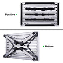 Faltbare Aluminium Trittstufe bis 150kg kleines Packmaß